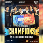 Blacklist International crowned PKL Fall Season 2025 Champions